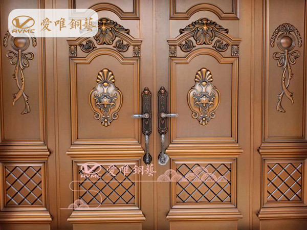 定做高檔別墅銅門 定做高檔別墅銅門