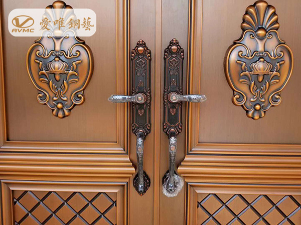 定做高檔別墅銅門 定做高檔別墅銅門