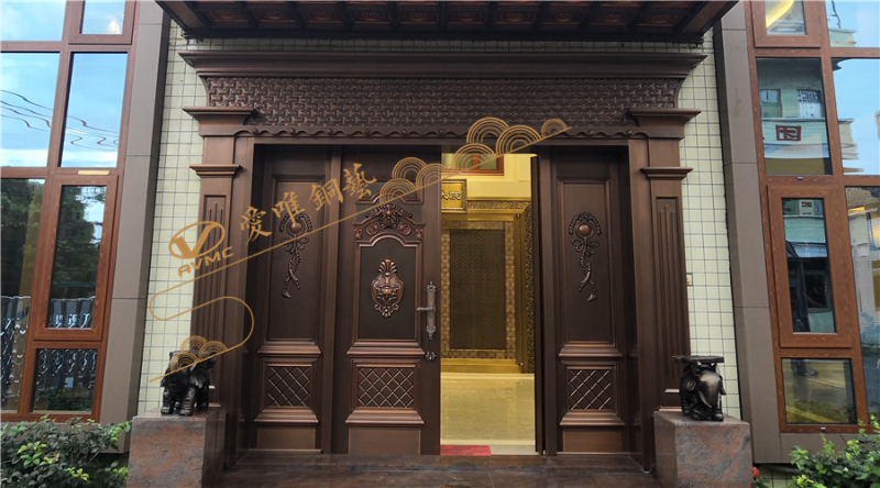 銅門(mén)廠家別墅銅門(mén)