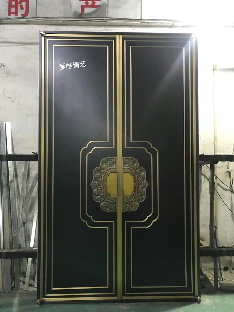 新中式風(fēng)格銅門(mén) (1) 新中式風(fēng)格銅門(mén) (1)