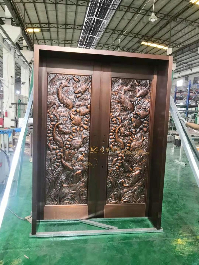 焊接工藝高溫烤漆銅門 焊接工藝高溫烤漆銅門