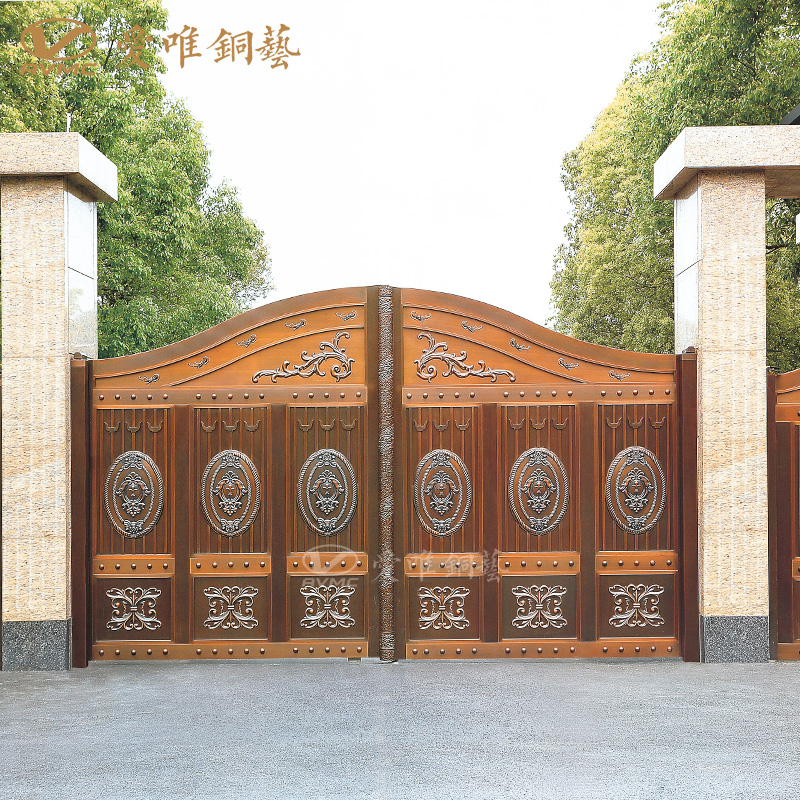 愛(ài)唯銅門庭院銅門