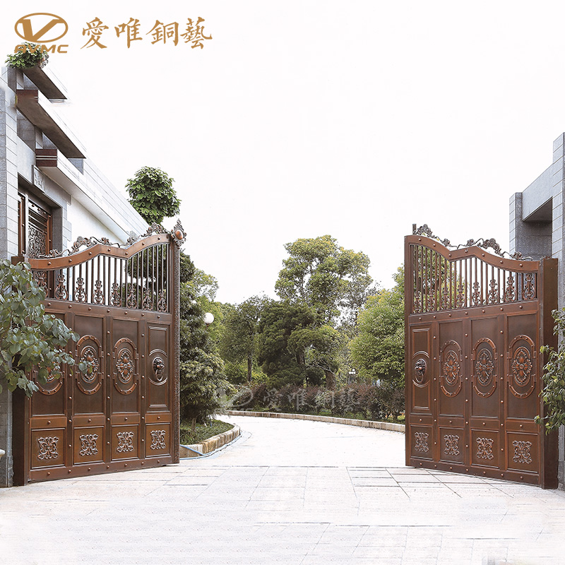 愛(ài)唯銅門庭院銅門