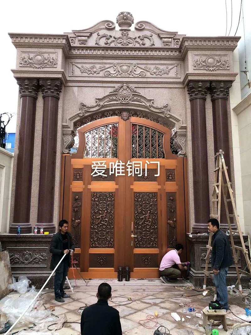 云南別墅庭院銅門 (2) 云南別墅庭院銅門 (2)