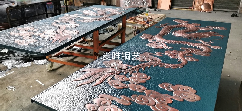銅板雕刻大威天龍 (4) 銅板雕刻大威天龍 (4)