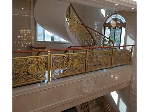 自建別墅如何選擇銅樓梯扶手？