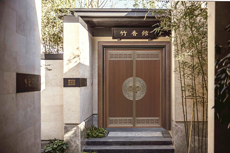 愛唯銅門對(duì)開門-國(guó)色天香
