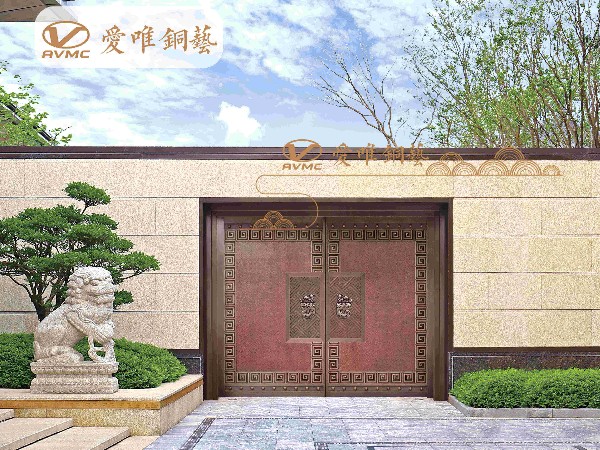 怎樣在市面上選擇合適的別墅銅門呢？