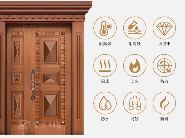 佛山別墅銅門愛(ài)唯銅藝品牌 愛(ài)唯銅門為何如此受歡迎？