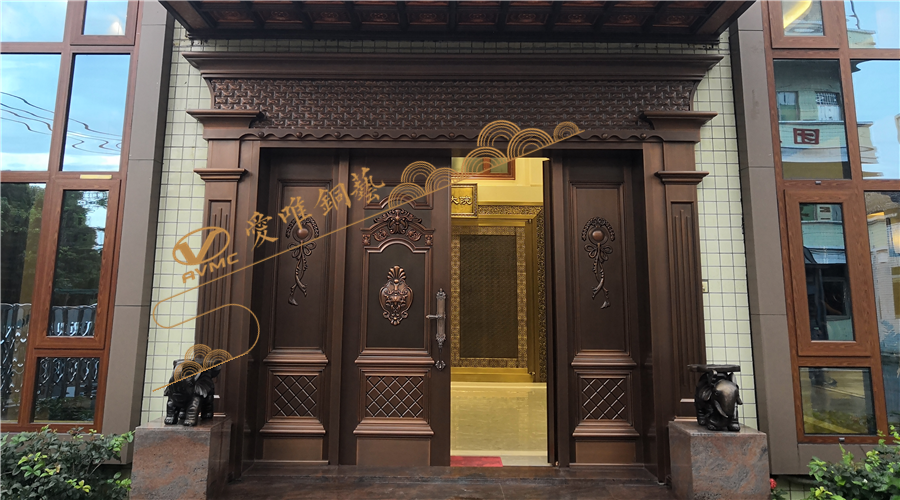 愛(ài)唯銅門(mén)真銅門(mén)廠家